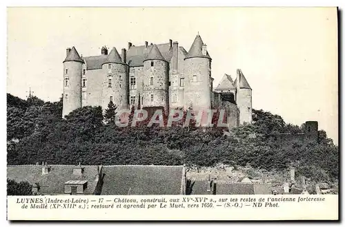 Cartes postales Luynes Chateau