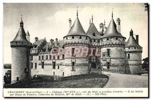 Cartes postales Chaumont Chateau