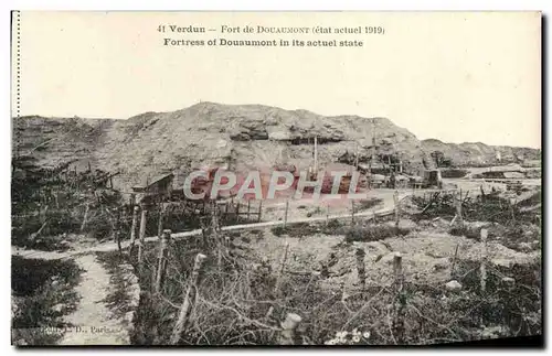 Cartes postales Verdun Fort de Douaumont Militaria