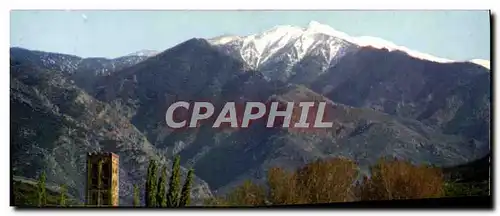 Cartes postales moderne Le Roussillon Saint Miche de Cuxa et la Massif du Canigou