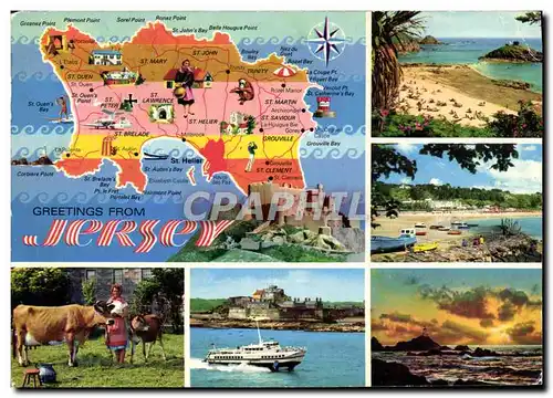 Cartes postales moderne Jersey