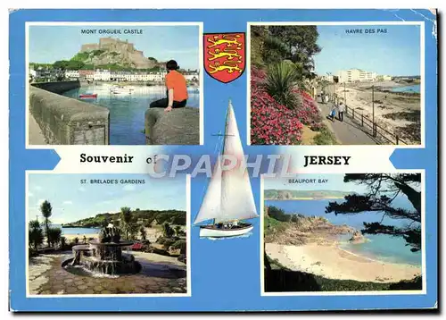 Cartes postales moderne Jersey Souvenir of Jersey