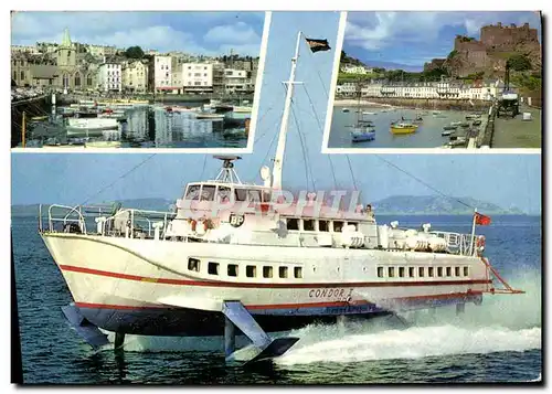 Cartes postales moderne Jersey Bateau Hydrofoil Condor I