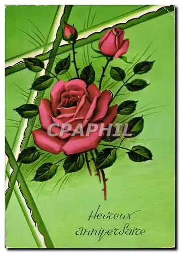 Cartes postales moderne Fantaisie Fleurs