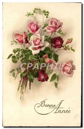 Cartes postales Fantaisie Fleurs