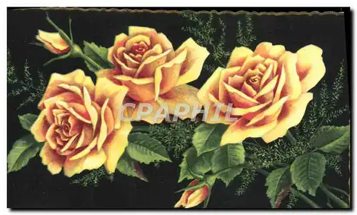 Cartes postales Fantaisie Fleurs