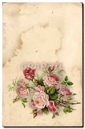 Cartes postales Fantaisie Fleurs