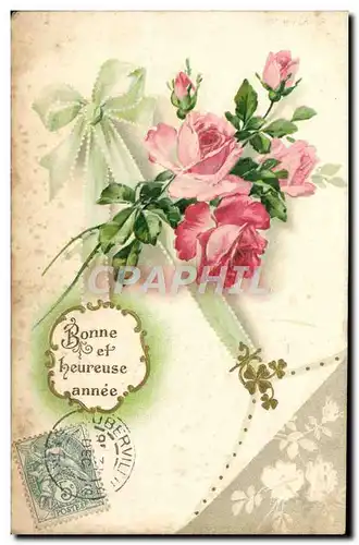 Cartes postales Fantaisie Fleurs