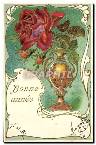 Cartes postales Fantaisie Fleurs