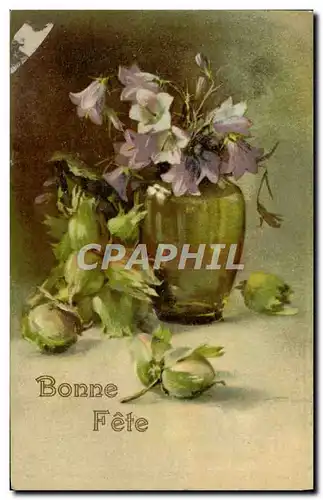 Cartes postales Fantaisie Fleurs