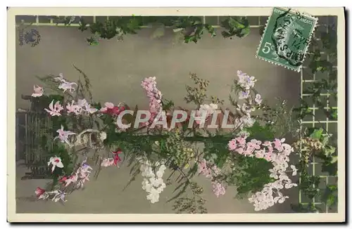 Cartes postales Fantaisie Fleurs