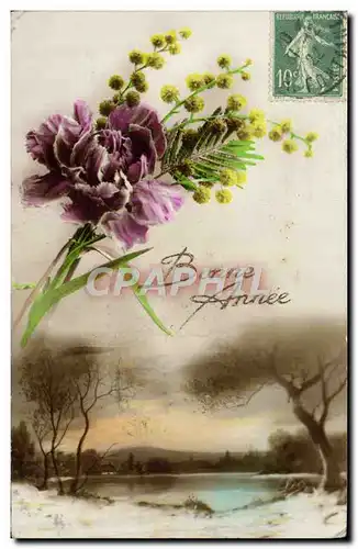 Cartes postales Fantaisie Fleurs