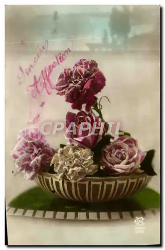 Cartes postales Fantaisie Fleurs