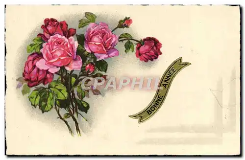 Cartes postales Fantaisie Fleurs