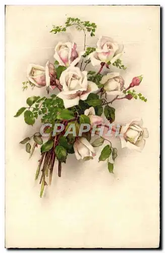 Cartes postales Fantaisie Fleurs