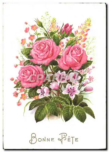 Cartes postales moderne Fantaisie Fleurs