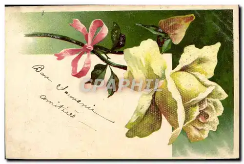 Cartes postales Fantaisie Fleurs