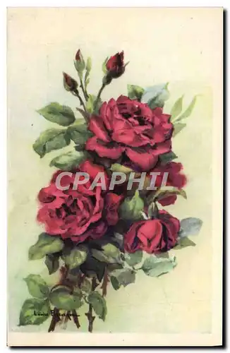 Cartes postales Fantaisie Fleurs