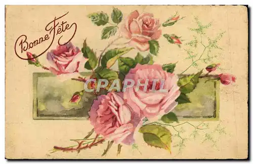 Cartes postales Fantaisie Fleurs