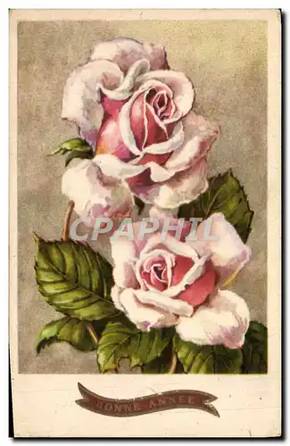 Cartes postales Fantaisie Fleurs