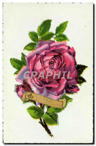 Cartes postales Fantaisie Fleurs