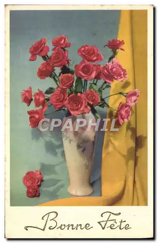 Cartes postales Fantaisie Fleurs