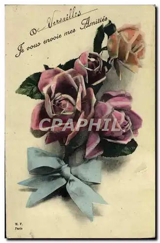 Cartes postales Fantaisie Fleurs