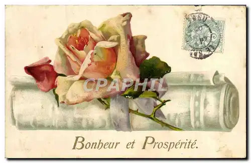 Cartes postales Fantaisie Fleurs