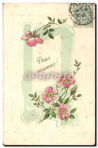 Cartes postales Fantaisie Fleurs