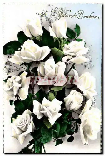 Cartes postales Fantaisie Fleurs