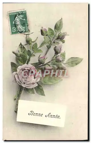 Cartes postales Fantaisie Fleurs