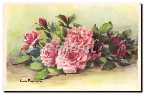 Cartes postales Fantaisie Fleurs