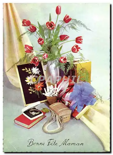 Cartes postales Fantaisie Fleurs