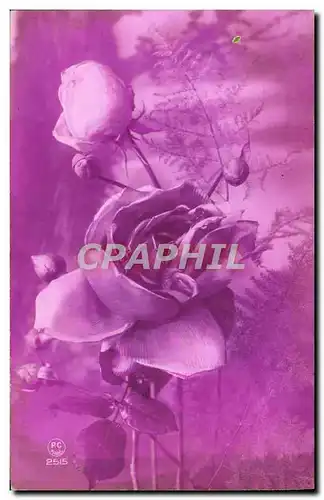 Cartes postales Fantaisie Fleurs