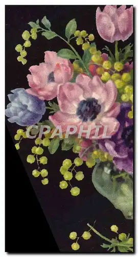 Cartes postales Fantaisie Fleurs