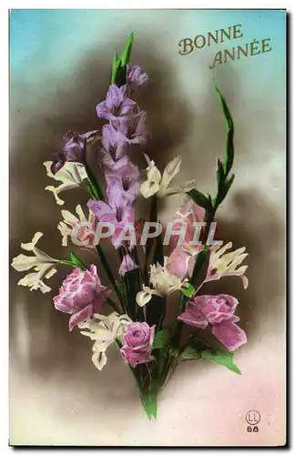 Cartes postales Fantaisie Fleurs