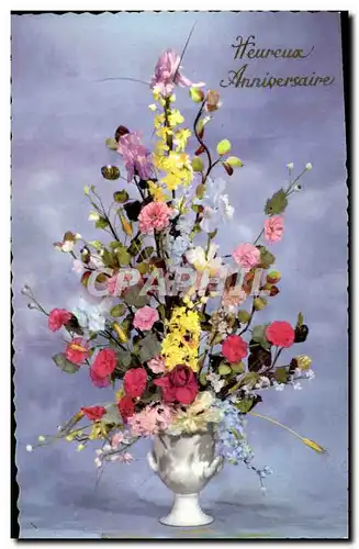 Cartes postales Fantaisie Fleurs