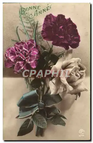 Cartes postales Fantaisie Fleurs Roses