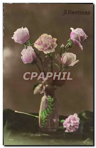 Cartes postales Fantaisie Fleurs