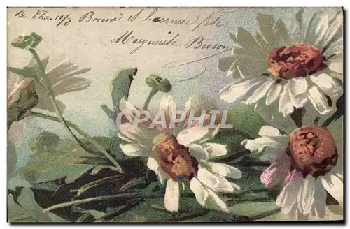 Cartes postales Fantaisie Fleurs