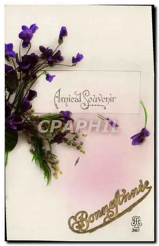 Cartes postales Fantaisie Fleurs