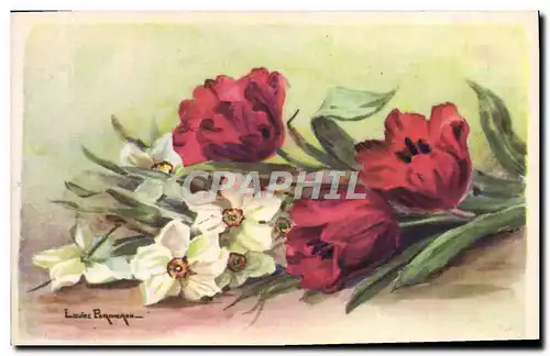 Cartes postales Fantaisie Fleurs