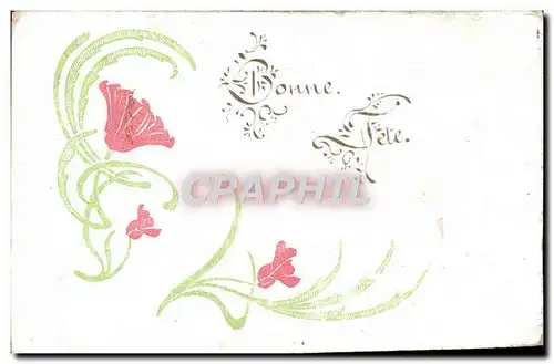 Cartes postales Fantaisie Fleurs