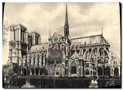 Moderne Karte Paris Et Ses Merveilles Notre Dame De Paris