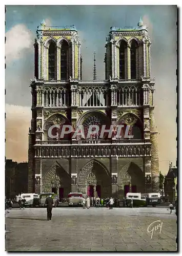 Cartes postales moderne Paris Cathedrale Notre Dame