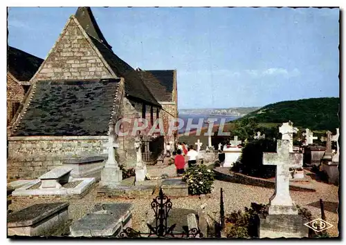 Cartes postales moderne Varengeville Sur Mer L&#39Eglise Saint Valery Et Le Cimetiere Marin