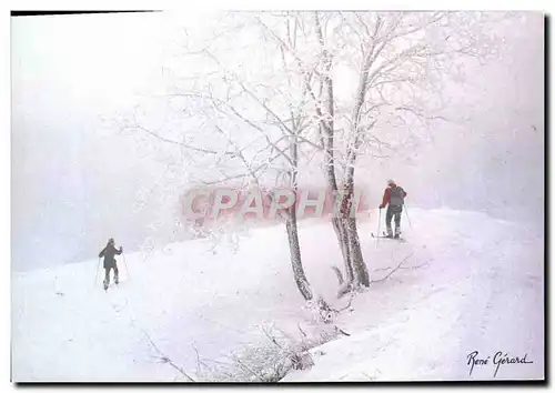 Cartes postales moderne Images De Chez Nous Randonnee Ski