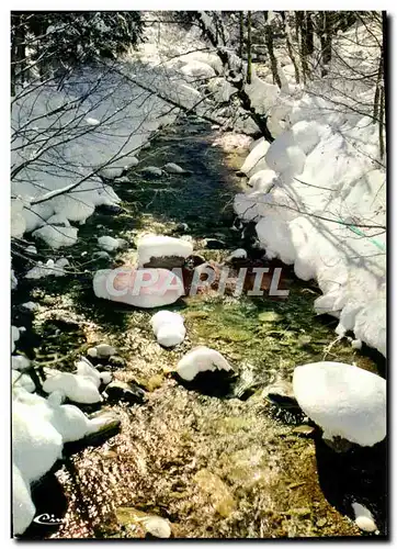 Cartes postales moderne Le Torrent sous La Neige