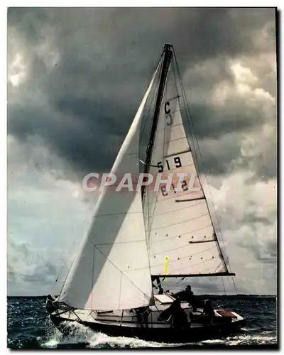 Cartes postales moderne Bateaux De Plaisance Voiliers Bateau habitable de la Jauge C