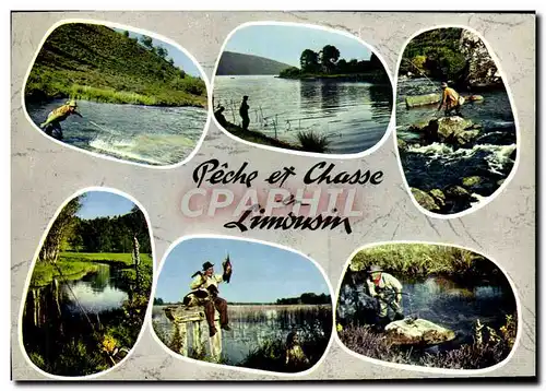 Cartes postales moderne Peche Et Chasse Limousin